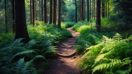 Fototapeta premium path in the forest