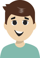  Smiling Man Avatar, Smiling Character Likeable