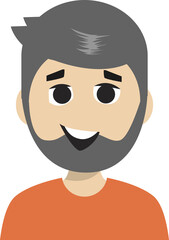  Smiling Man Avatar, Smiling Character Likeable