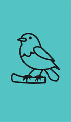 bird on branch