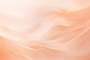 abstract peach background with pink waves