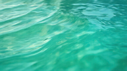 Obraz premium light green water waved textured background