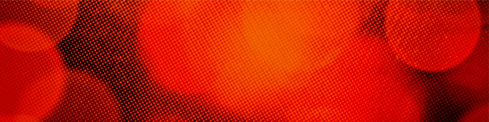 Red panorama bokeh background for Banner, Poster, Celebrations and various design works