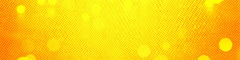 Yellow panorama bokeh background for Banner, Poster, Celebrations and various design works