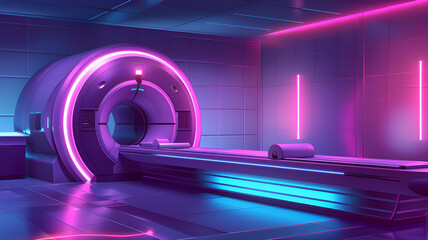 MRI machine, radiology,radiological improved health care  - obrazy, fototapety, plakaty