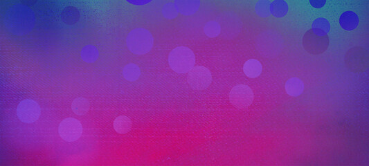 Purple widescreen bokeh background for Banner, Poster, Celebrations and various design works