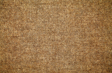 Close-up detail of fabric natural color Hemp material pattern design wallpaper. can be used as...