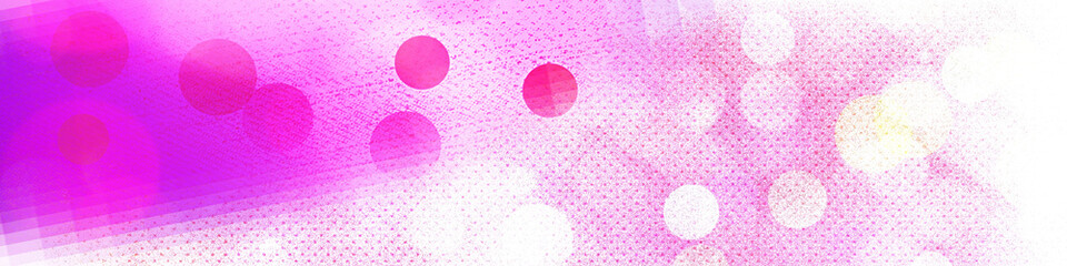 Pink panorama bokeh background for Banner, Poster, Celebrations and various design works