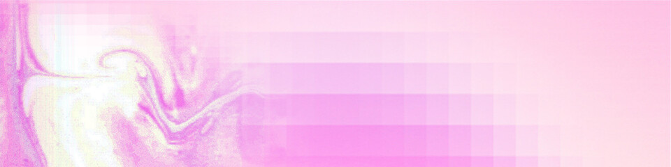Pink panorama background for Banner, Poster, Celebrations and various design works
