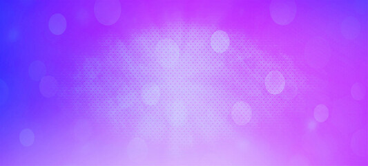 Purple widescreen bokeh background for Banner, Poster, Celebrations and various design works