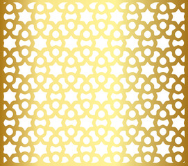 Luxury Golden Islamic Pattern  