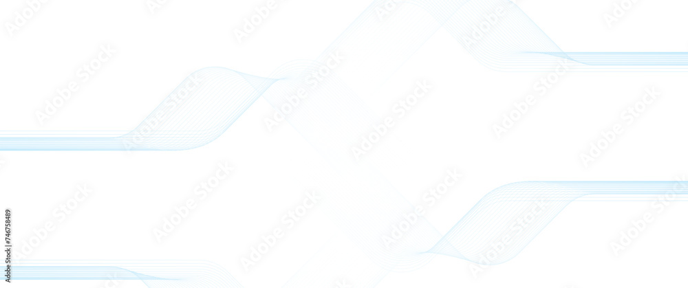 Poster lines wave abstract stripe design. curvy white surfaces. modern abstract background. digital frequen