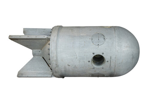 German magnetic and acoustic mine LMB (Luftminen Typ B). Parachute mine
