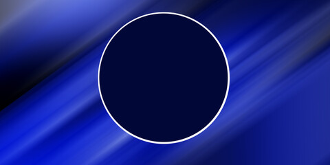 designed a dark blue circle in the center of the background, background with blue and white color , dark azure blue abstract background 