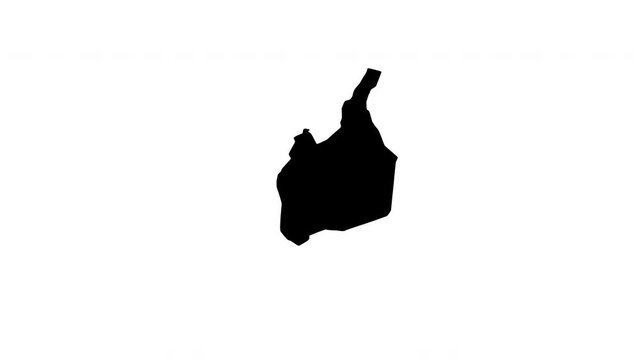 Animated video of Ad-Damazin map in Sudan
