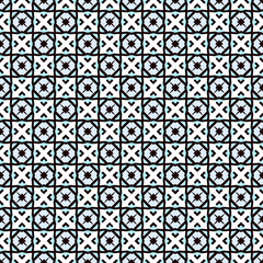 Multi color seamless abstract pattern. Background and backdrop. Multi Colored. Colorful ornamental design. Colored mosaic ornaments. Vector graphic illustration. EPS10.