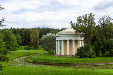 Temple Of Friendship in Pavlovsk, Russia.