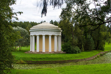 Temple Of Friendship in Pavlovsk, Russia.