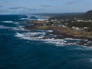 Photo of Yachats Oregon Highway 101 Pacific Northwest