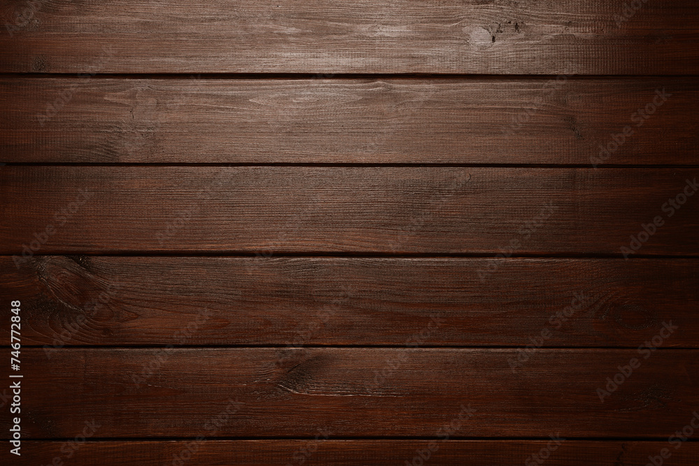 Wall mural Textured of wooden surface as background, top view