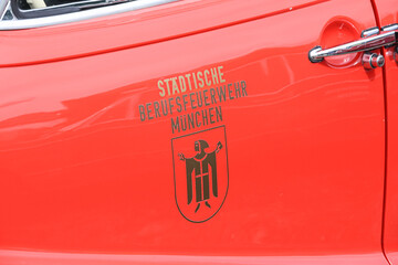 Oldtimer der Berufsfeuerwehr München