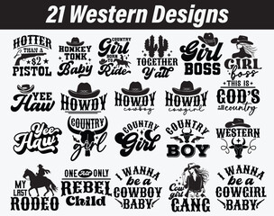 Western Quotes Bundle, Western Designs, Western Svg