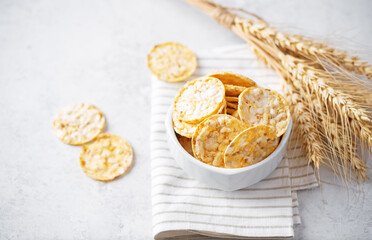Healthy whole grain chips
