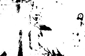 Obraz premium Rustic grunge texture with grain and stains. Abstract noise background. PNG graphic illustration with transparent background.