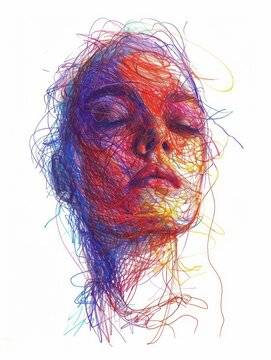 Illustration Depicting Various Paraphilic Disorders Generative AI