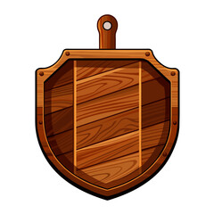 Naklejka premium Wooden sign