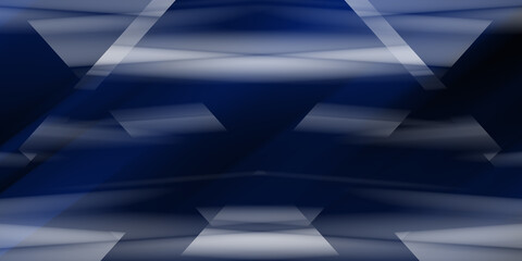abstract 3d tunnel blue color, blue square line background. blue and white line background design