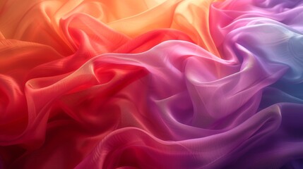 Colorful Fabric Material Background