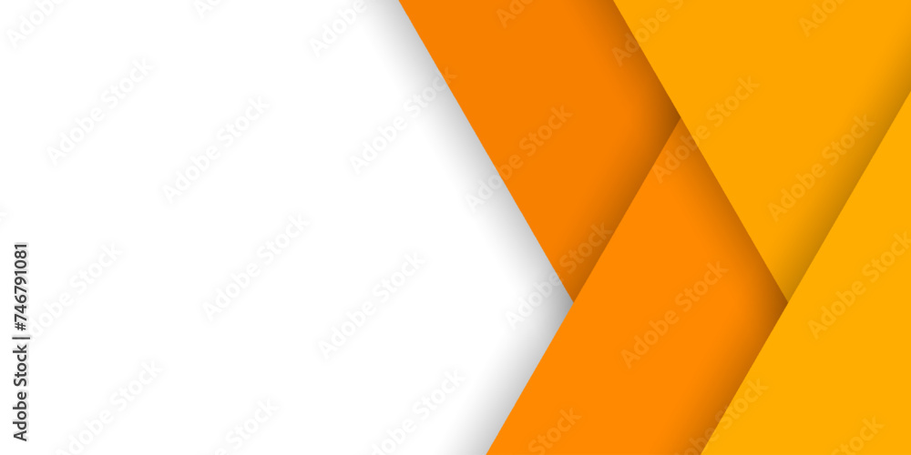 Poster geometric abstract vector orange background, vector presentation backdrop or wallpaper design. orang