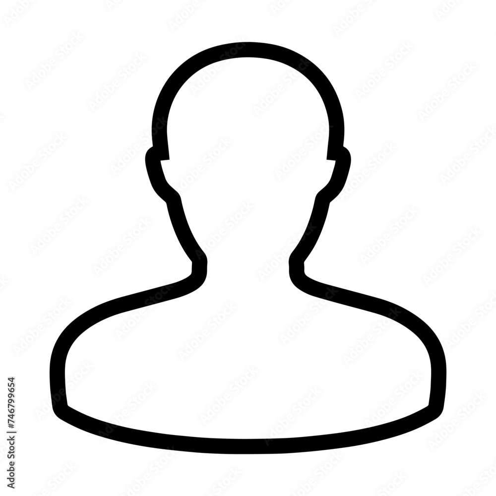 Poster user icon vector. profile symbol in trendy flat style. profile vector icon illustration isolated on 