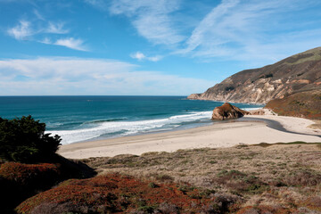 beach and sea