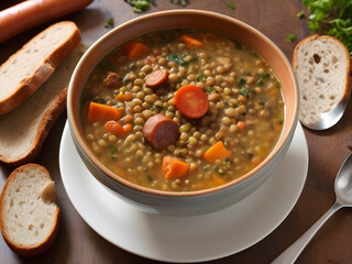 Hearty Comfort: Savoring the Simplicity of Lentil Soup