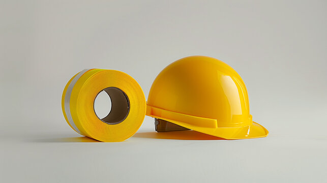 Safety Helmet and Reflective Tape