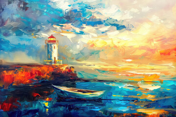 Guiding Light A Lighthouses Serenade - 746806005