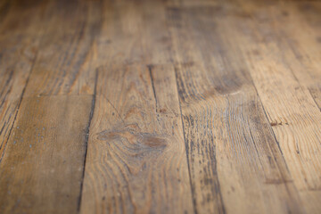 empty wood table top