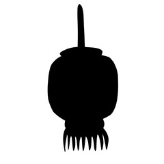 chinese lantern silhouette