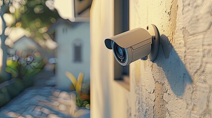 details of the security camera system, including its design, functions and symbols. - obrazy, fototapety, plakaty