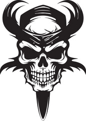 Buccaneers Insignia Swashbuckler Skull Pirates Mark Emblem of Maritime Rogues