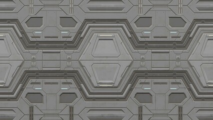 Texture material background Sci-Fi Panel 7 © Emmanuel Vidal