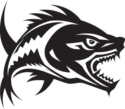 Tropical Transcendence Fish Logo Vector Inspirations Oasis Opulence Freshwater Fish Logo Designs