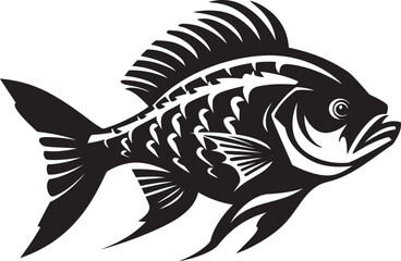 Tropic Tints Exquisite Tropical Fish Design Icon Graphics Aqua Allegiance Dynamic Freshwater Fish Vector Logos