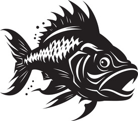 Streamline Symphony Elegant Freshwater Fish Logo Vectors Tropic Tints Exquisite Tropical Fish Design Icon Graphics