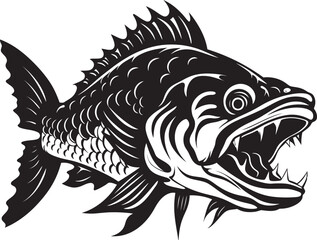 Serene Streams Vector Icons of Tropical Fish Edens Palette Freshwater Fish Graphic Designs