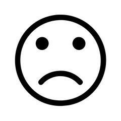 Fototapeta premium sad emoji