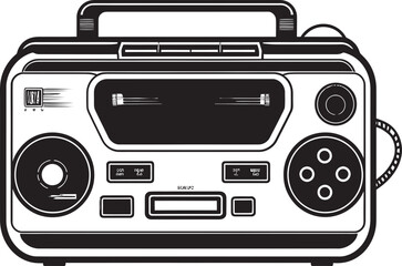 Time Tested Portable Icon Vintage Vector Design Legacy Gaming Console Retro Vector Logo