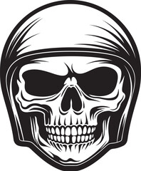 BoneKnight Helmeted Skull Logo Design SkullSentry Vector Logo with Skull in Helmet